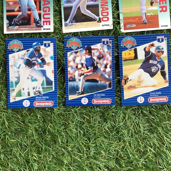 Vintage Blue Jays baseball cards (11) from the 90s - Picture 4 of 5